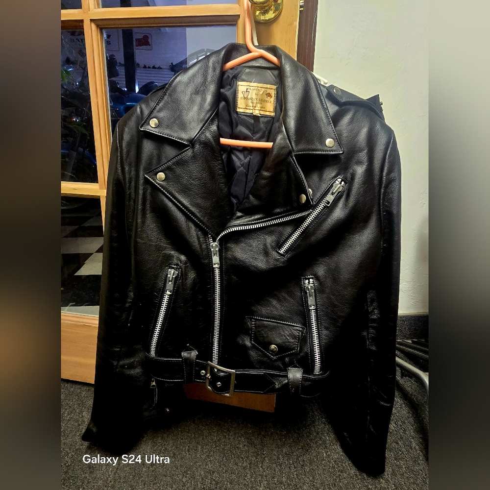 Vintage Espinoza leather jacket